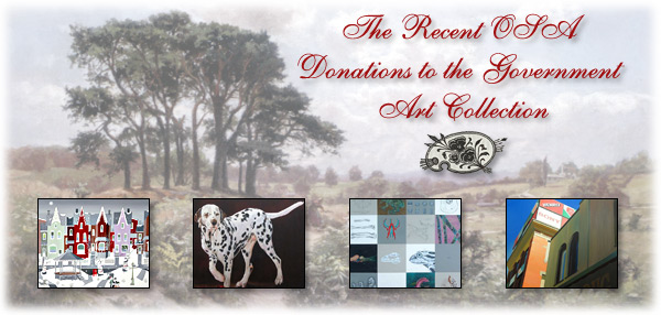 The Recent OSA Donations to the Government Art Collection - Page Banner
