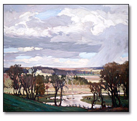 Oil on canvas: In the Grand Valley, [n.d.]