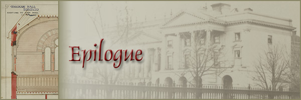 Osgoode Hall Turns 175 - Documenting a Landmark: Epilogue - Page Banner