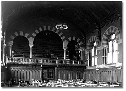 Photo: Convocation Hall, Osgoode Hall, looking south, [ca. 1918]