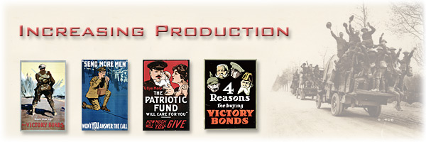 Increasing Production banner