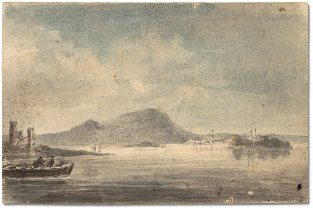 Aquarelle : Montreal, Quebec, [vers 1792]