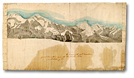 Croquis d’élévations ou de montagnes, [vers 1809] - 03