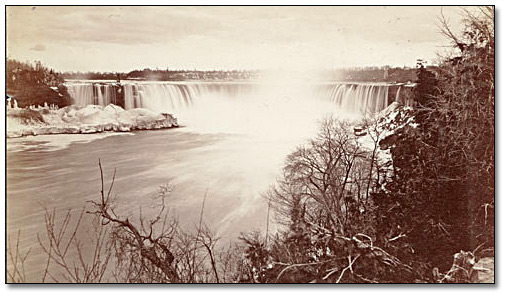 Photographie : Chutes Niagara, Ontario, [vers 1890]