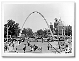 Photo: Dufferin Gate, Canadian National Exhibition (CNE), Toronto, [ca. 1960]