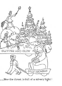 Go to: Eaton's Santa Claus Parade Colouring Book, page 27
