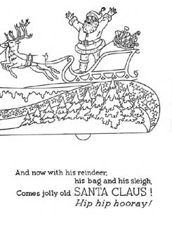 Go to: Eaton's Santa Claus Parade Colouring Book, page 31