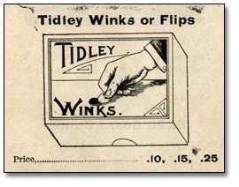 Catalogue image of Tiddley Winks