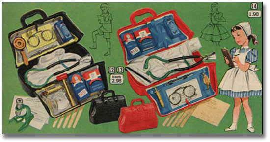 Christmas Catalogue, 1956: Toy Medical Kit