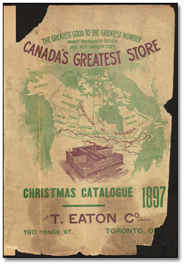 Cover of 1897  Eaton's catalogue