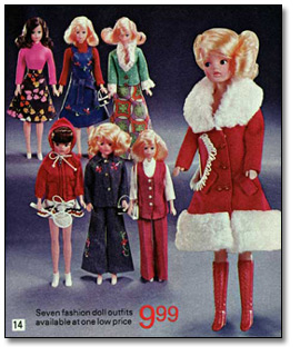 Christmas Catalogue, 1975: Fashion dolls