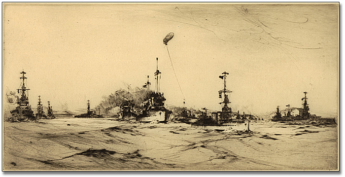 Surrender of the German fleet, ca. 1917
