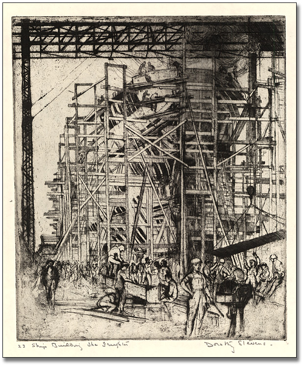 Ship Building The Freighter, 1919