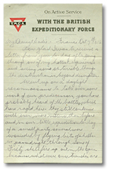  Letter from Harry Mason to Sadie Arbuckle, October 7, 1916 - Page 1
