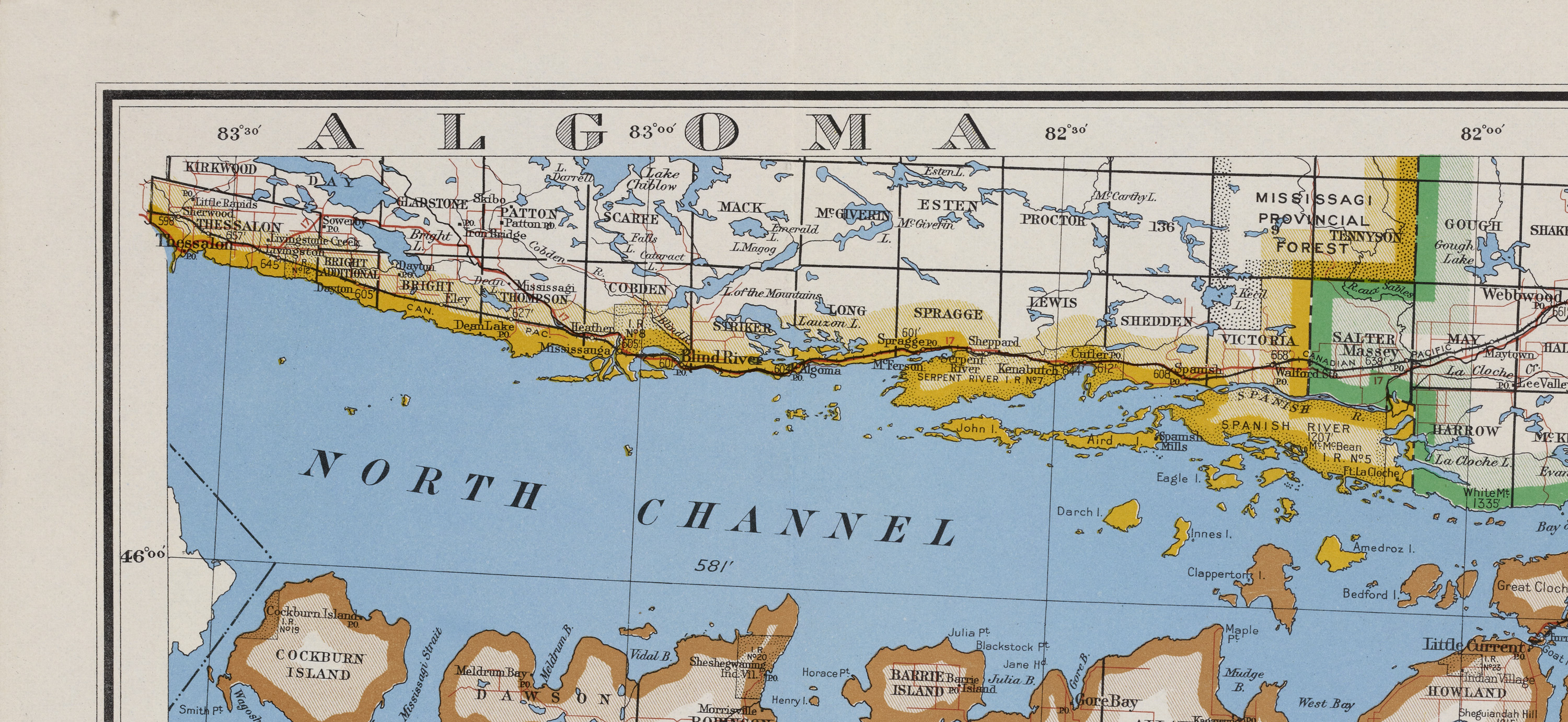 The Changing Shape of Ontario Algoma District
