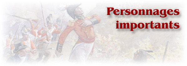 La guerre de 1812 : Personnages importants - bannière