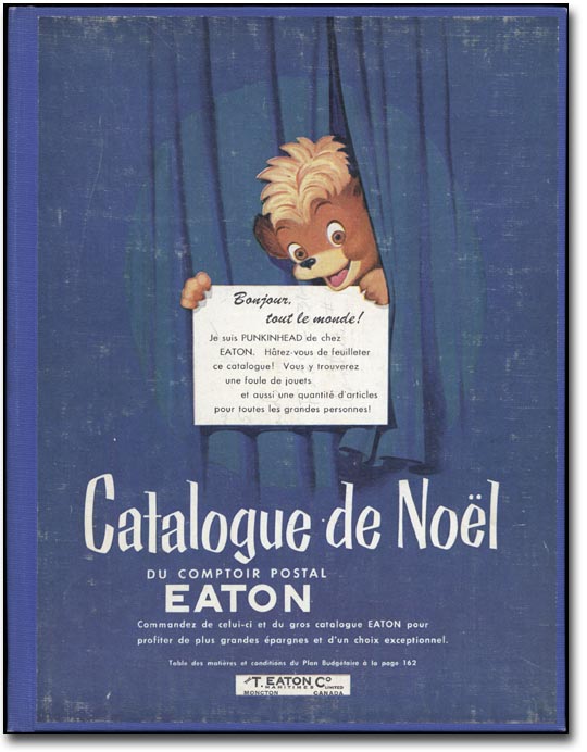 Catalogue de Noël, 1954-55 (Toronto)