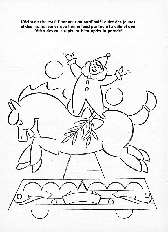 Un album à colorier de la Parade du Père Noël pour 1960 - Page 14