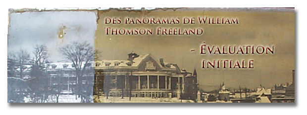 Préservation des panoramas de William Thomson Freeland : Évaluation initiale - bannière