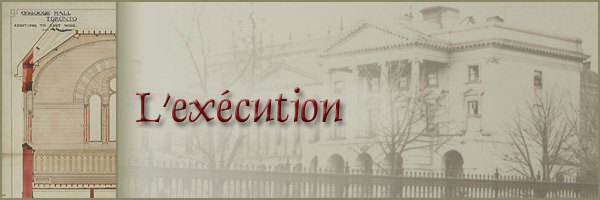 Osgoode Hall a 175 ans : L'exécution - bannière