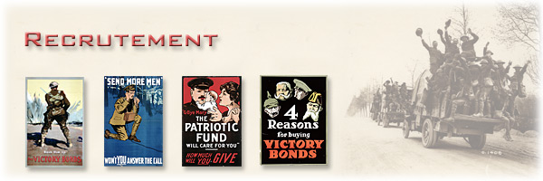 Affiches canadiennes de la Première Guerre mondiale - bannière