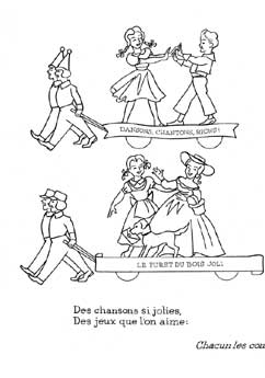 Album à colorier de la parade du Père Noël Eaton - Page 16
