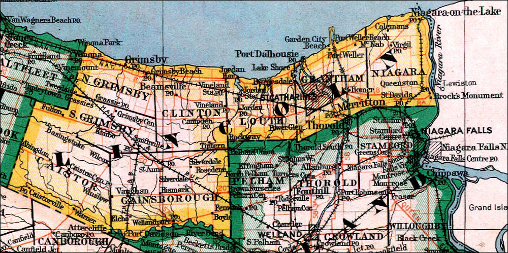 Large scale map of Comté de Lincoln