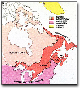 Map of Ontario Boundaries - 1840 
