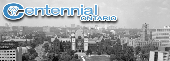 Centennial Ontario 150 banner