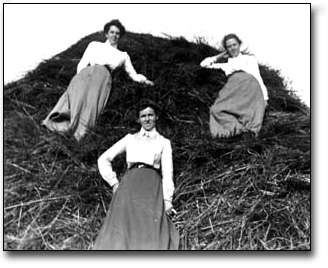 Women on a Haystack