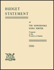 1956 Budget documents 
