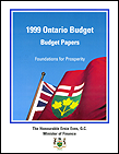 1999 Budget documents Budget speech
