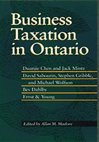  La fiscalité des entreprises en Ontario