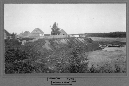 Martin Falls, rivière Albany, 15 juillet 1905