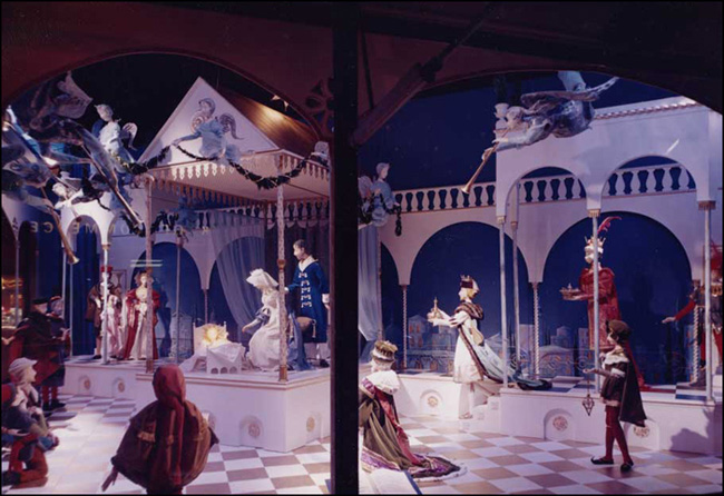 Renaissance Crèche display, 1961