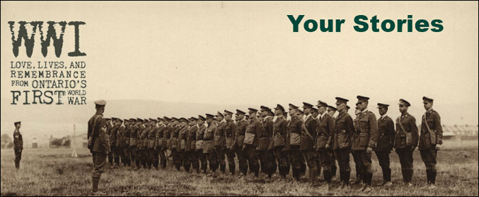 Remembrance Day 2014 Online Exhibit – Your Stories