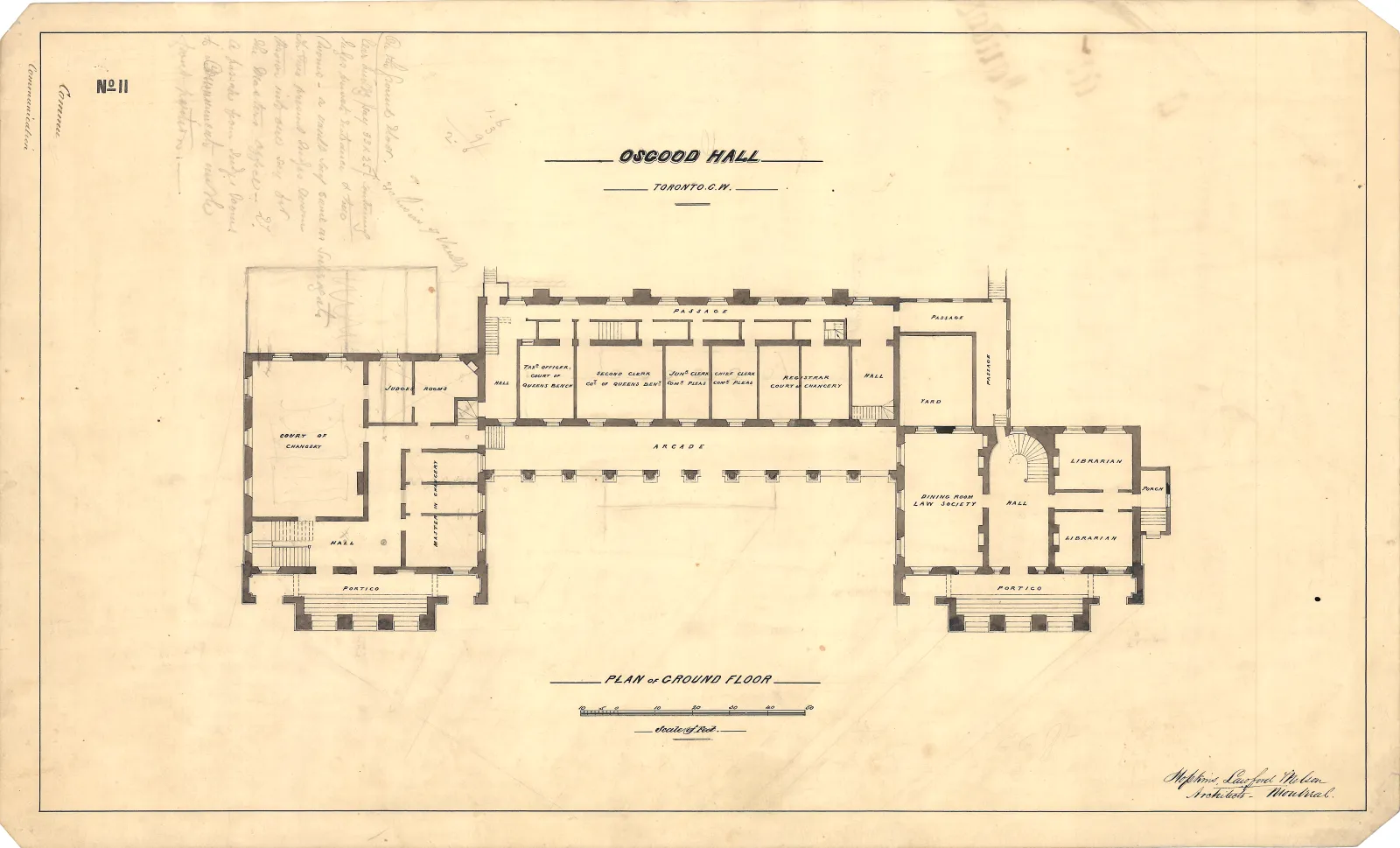 Osgoode Hall Ground Plan