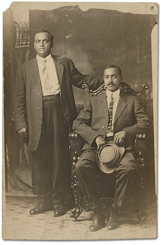 Photo: Brothers Thomas and Charles Thompson, [ca. 1925]