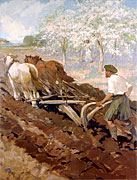 Thumbnail of painting A Glengarry Settler
  