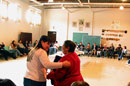 Assistant Commission Counsel and Forum facilitator, Jodie-Lynn Waddilove, thanks Justice of the Peace Donna Phillips.