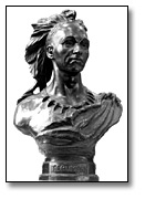 Photo: Bust of Tecumseh