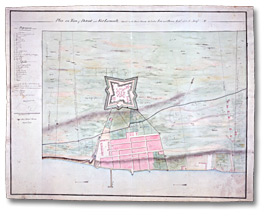 Plan of the Town of Detroit and Fort Lernoult, 1792