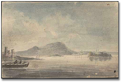 Aquarelle : Montréal, Québec, [vers 1792]