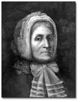 huile sur toile : Laura Secord, 1904 [détail]