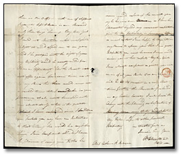 Letter from William Merritt (Buffalo) to Catherine Prendergast, July 27, 1814 (Pages 2 and 3)