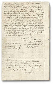Lettre du lieutenant colonel Benoni Wiltse au colonel Joel Stone, 13 avril 1813 (Page 2)