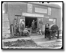 Photo: Frost and Wood, farm hardware store, Eastern Ontario, [between 1895 and 1910]