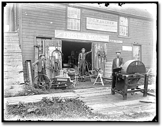 Photo: Frost and Wood, farm hardware store, Eastern Ontario, [between 1895 and 1910]