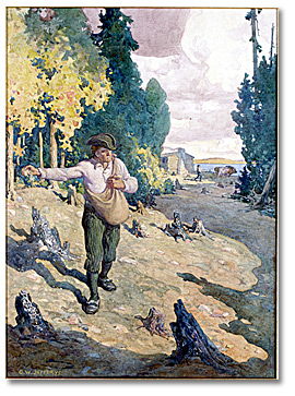 Painting: The Pioneer, [ca. 1921]