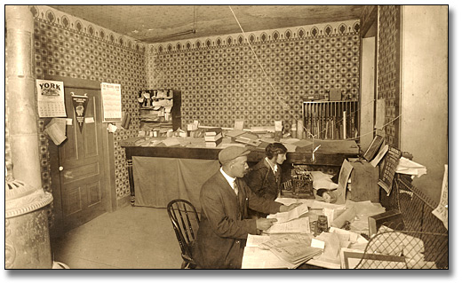 Photo: Frederick H. A. Davis' law office, 1914